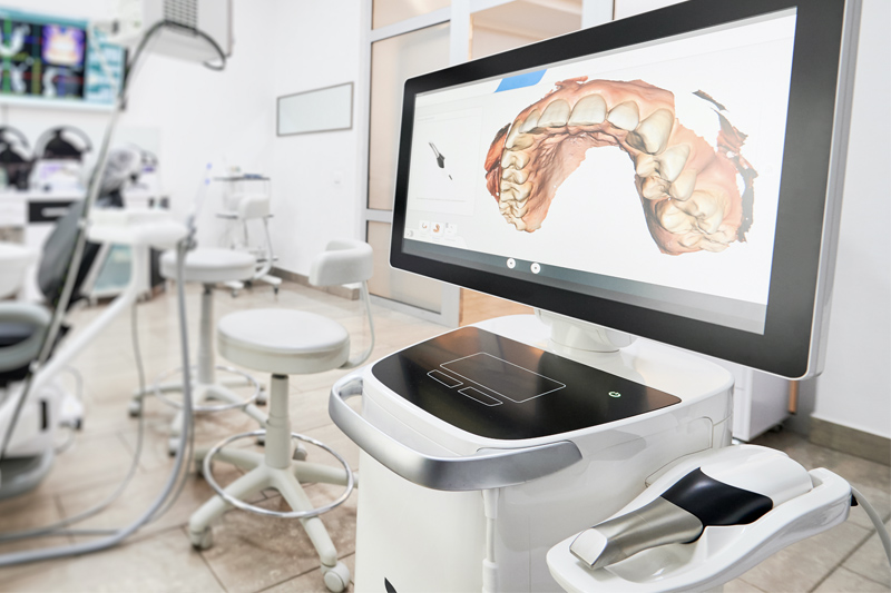 Intra-oral scanner for pediatric dentistry